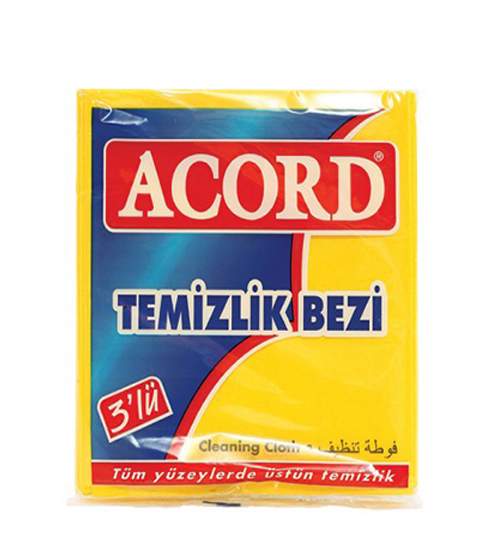 ACORD TEMİZLİK BEZİ 3 LÜ 