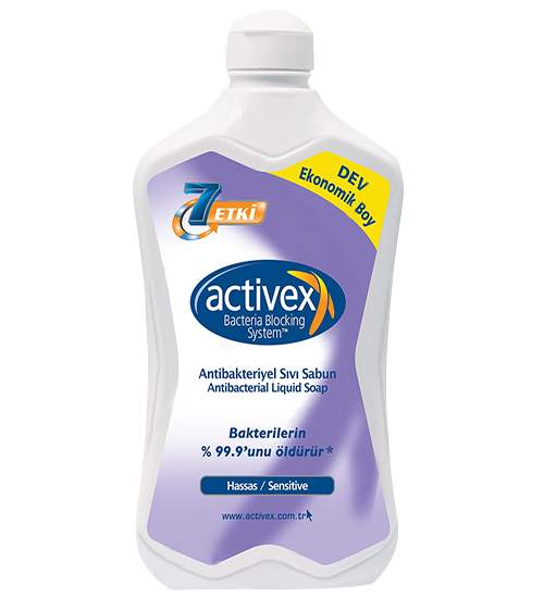 ACTIVEX ANTİBAKTERİYEL SIVI SABUN 1,8 LT