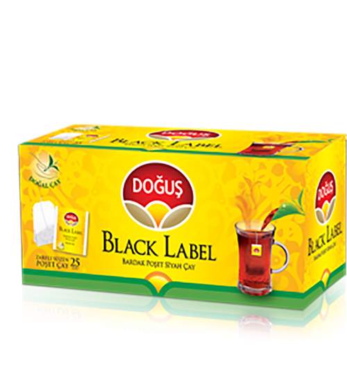 DOĞUŞ BLACK LABEL BARDAK POŞET ÇAY 100 LÜ