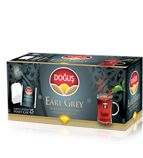 DOĞUŞ ERLY GREY BARDAK POŞET ÇAY 100 LÜ