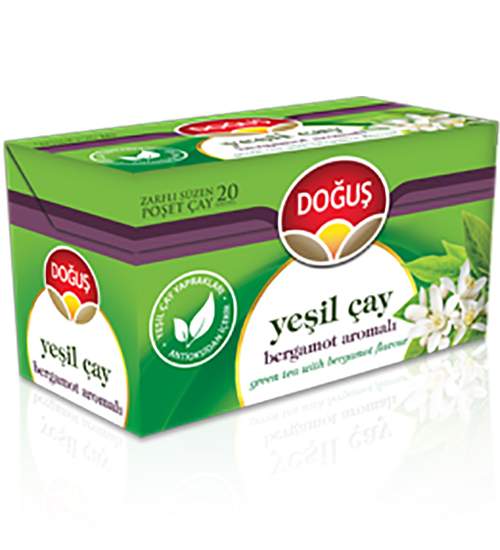 DOĞUŞ YEŞİL ÇAY BERGAMOT 20 Lİ