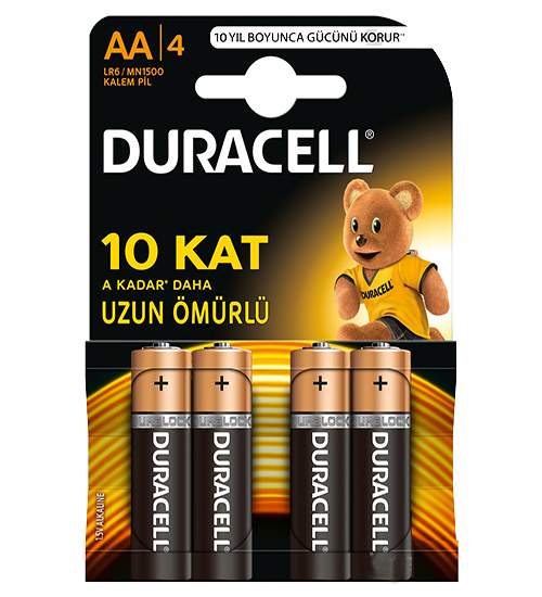 DURACELL AA 4 KALEM PİL