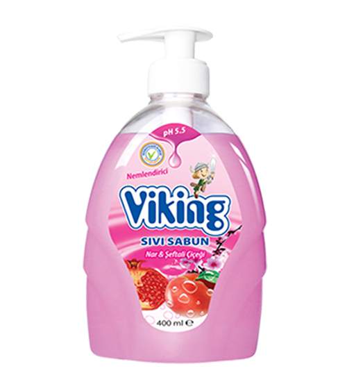 VİKİNG SIVI SABUN NAR-ŞEFTALİ ÇİÇEĞİ 400 ML